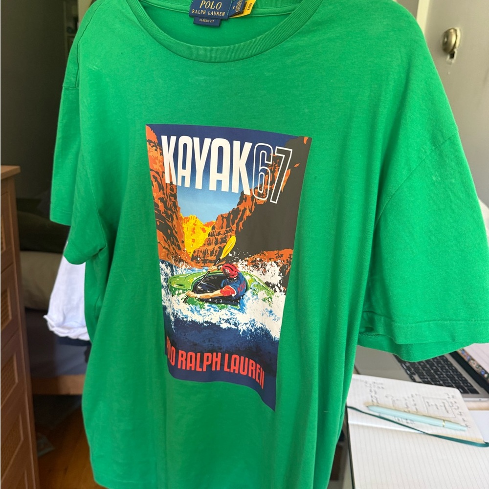 Polo by Ralph Lauren Green Graphic Tee